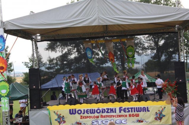 XXII Wojewódzki Festiwal Zespołów Artystycznych KGW w Stolcu 
